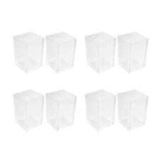 Acryl Stift Halter 8 Pack, Klar Desktop Bleistift Cup Schreibwaren Organizer Für Büro Tisch Zubehör