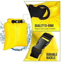 12Pcs Waterproof Dry Bag Set for Kayaking Boating,Drybag Outdoor Storage Bags for Canoeing Camping Swimming,Random