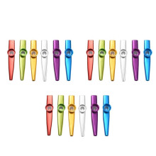 Set of 18 Colors Metal Kazoo Musical Instruments Good Companion for A Guitar Ukulele Great Gift for Kids Music Lovers