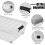 25 Quart Under Bed Storage Bin with Wheels, Clear Plastic Box 4 Pack with Secure Latch Closure 2