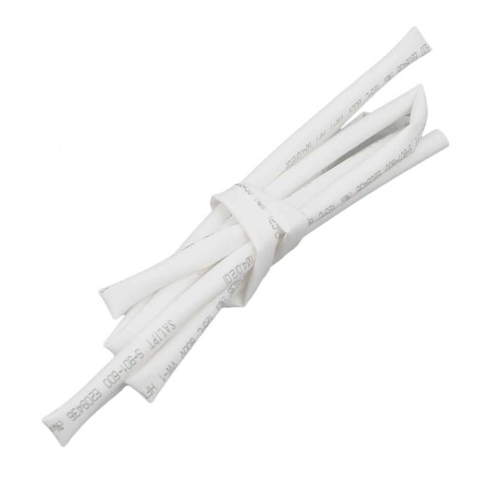 4Mm White Heat Shrink Tubing 1M Polyolefin Electrical Insulation Sleeve For Wire 9073542398455