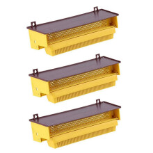 3X Kunststoff Pollenfalle Bienenzucht Werkzeuge Tray Eingang Pollensammler Imker Imkerbedarf Werkzeuge