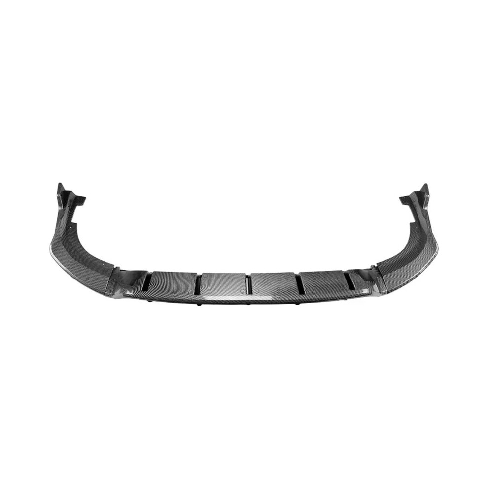 Rear Spoiler Lip And Bumper Diffuser Kit For Vw Tiguan Mk2 Rline 20212023 Carbon Fiber Look Black 9053599452195