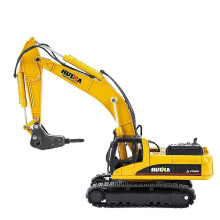 (As show, One size) 1:50 Alloy Excavator Model Engineering Construction High Simulation Car Vehicle