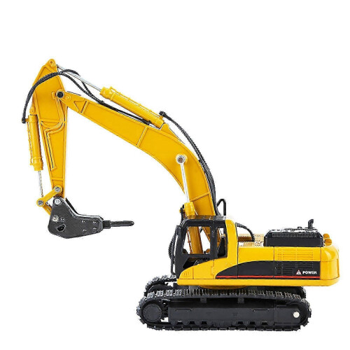 (As show, One size) 1:50 Alloy Excavator Model Engineering Construction High Simulation Car Vehicle 2