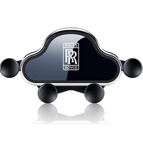 Luxury Car Phone Holder for RollsRoyce Cullinan Phantom Ghost Wraith Dawn, Secure AntiSlip Grip Adjustable Angle