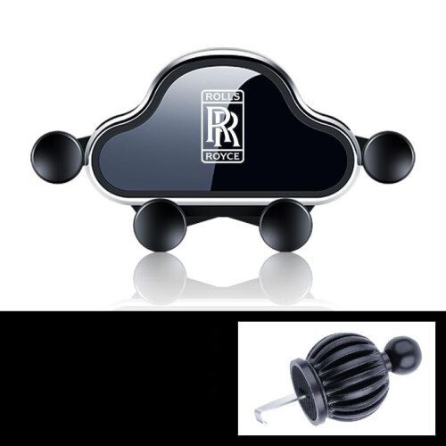 Luxury Car Phone Holder for RollsRoyce Cullinan Phantom Ghost Wraith Dawn, Secure AntiSlip Grip Adjustable Angle 1