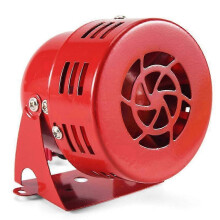 (As show, One size) 12V AUTOMOTIVE AIR SIREN HORN CAR TRUCK VTG MOTOR DRIVEN FIRE RESCUE USA