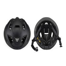 Adult Bike Helmet, Light Microshell, Men Women, Fit Adjustment Suggested with Windscreen Fit 57-62cm for Cycling Black