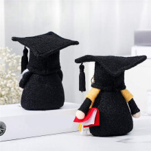 Klasse van 2024 Afstuderen Kabouterdecoraties, Kabouters Pluche Cadeaus Cadeau Decor Grad Zweeds voor Feestceremonie Thuis Tafel A
