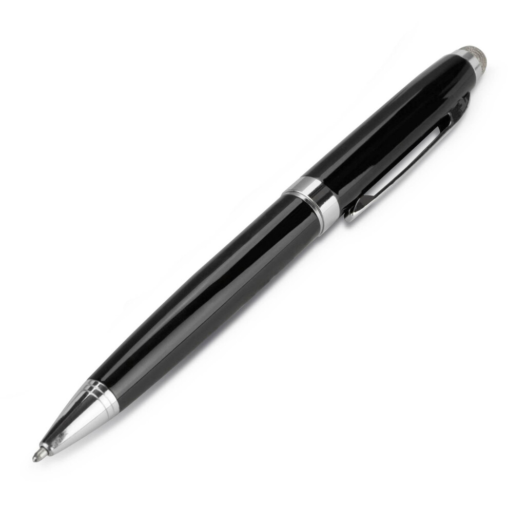 Capacitive Stylus Pen For Atoto F7 Pro 8 Inch, Dual Function Touchscreen Stylus With Rollerball Pen, Jet Black 9310869786405