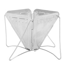 Durable Coffee Maker Foldable Coffee Gear Stainless Steel Collapsible Coffee Dripper Lightweight Reusable Coffee Filter Holder For Everyday Use