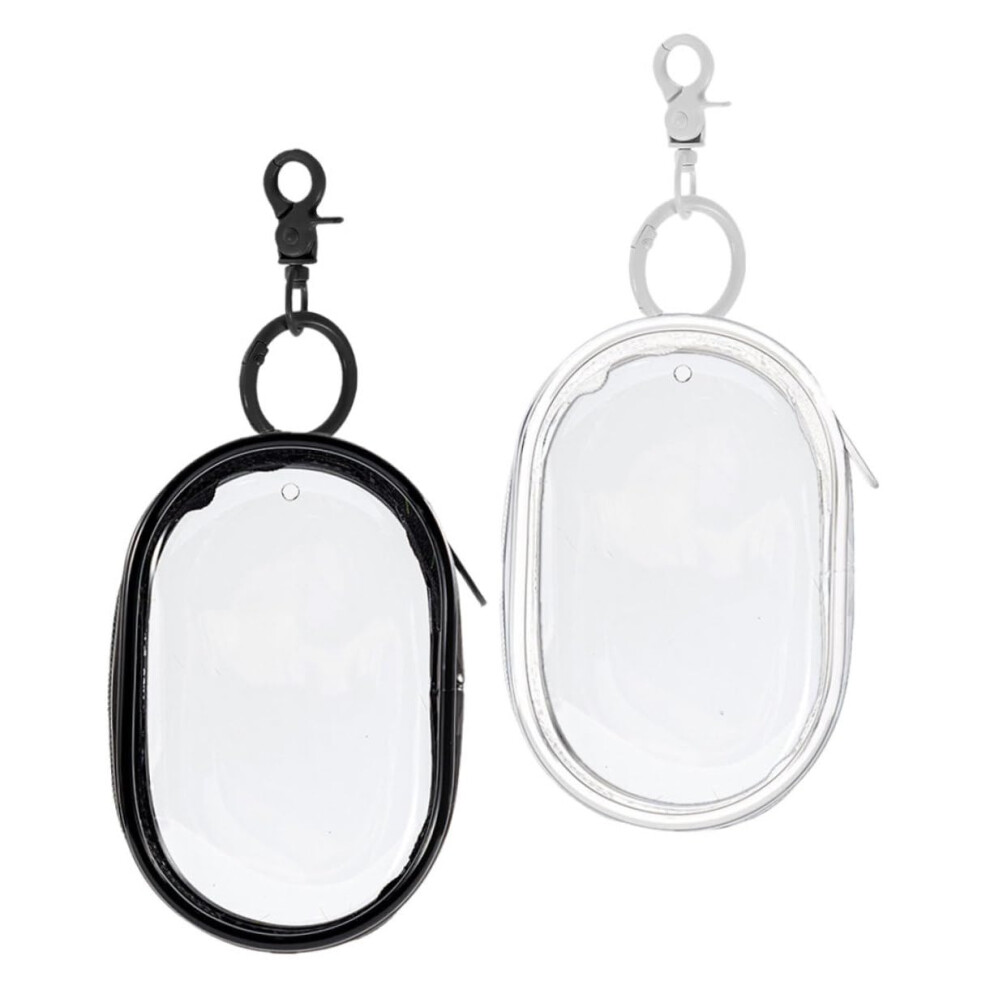 Usb Flash Drive Case 2Pcs Compact Transparent Keychain Storage Pouch For Travel And Accessories 9174973029175
