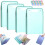 4PCS Extended Waterproof Folder, Vertical File Manager with Handle 13 Pocket A4 Multi-Page Portable Office Folders C 1