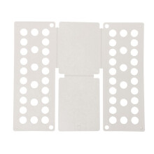 Plastic Clothes Folding Board Kids Laundry Folder Shirt Folding Board Home Storage Tool for Kid Children Adults White