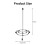 Ticket Stabber for Restaurant, 6PCS Ticket Receipt Holder Check Spindle Orders Spike for Kitchen Office Paper Notes 6