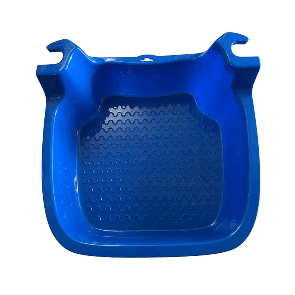 Pool Foot Bath, Non-Slip Footbath Tub, for Above Ground Swimming Pools, Spas to Wash Feet Sand, Mounted  Pool Ladder