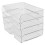 Office Organization and Storage, Letter Tray Desk Organizer, Stackable Document Organizer, Paper Organizer,4Pcs 1