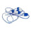 Safety Float ,Swimming Pool Säkerhetsseparation Rope Float Rope Lanes  Swimming Pool Utrustning(5m) 2