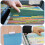 Hanging File Folder Tabs, 100 Pcs File Folder Tabs File Tabs for Hanging Folders, Plastic Hanging Folder Tabs 6