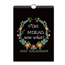 F- Estoy Muerto, Planificador de Fin de Vida, Estoy Muerto Ahora, Qué Planificador de Libros, Arreglos Finales Guiados Cuando Me Haya Ido Calendario