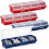 6Pack Screw Organizer Box with Lids 4 Compartments Tool Bin Divider Compartment Containers Sorting Screw Toolbox Case 2