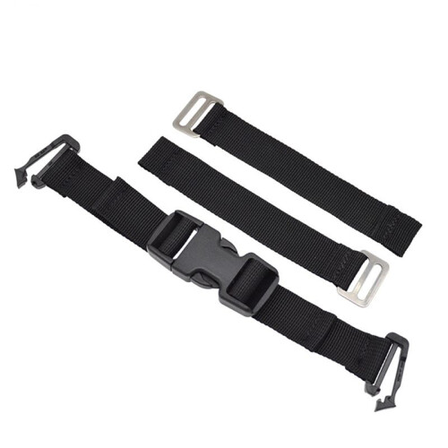 Backmount Fixed Strap Backpack Chest Strap Quick Release Diving Backplate Strap BCD Tank Strap for Underwater Equipment