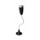 Floor Adjustable Vertical Ashtray Outdoor Courtyard Windproof Vertical Ashtray with Lid Bendable Pipe Black 1