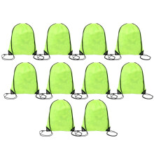 Drawstring Backpack Backpack Suitable for Gym, Storage & Travel Sports  Drawstring Bag Fluorescent Yellow