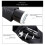 Astronomical Telescope Thickened Small Black Backpack Outdoor Portable Storage Bag 10
