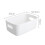 Plastic Storage Box Office, Home, Kitchen, Neat Organizer White Plastic Studio Storage Basket 6