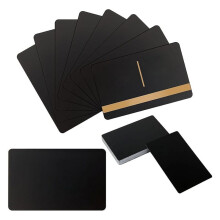 Tarjetas de Visita de Metal Multiusos para Grabado Láser, para Grabado CNC, Manualidades con Láser, Tarjetas de Regalo para Hacer Tú Mismo, Color