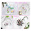 12Pcs Plastic Document Envelopes with Snap Closure for A4 Size Documents, Polyethylene Folders for School & Supplies D 4
