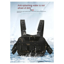 Angel-Brusttasche Herren-Trainingstasche Bergsteigen Camping-Rucksack Outdoor-Reiseweste Rucksack