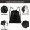 Drawstring Backpack 10 Colors Drawstring Bags, Draw String Back Bag Drawstring Bags for Gym, Travel, Swimming, Beach, 3