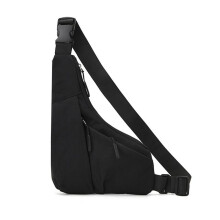 Bolso de Mensajero Impermeable de Nailon, Bolso Oculto Antirrobo, Bolso de Hombro Personal Invisible para Hombres y Mujeres. Negro