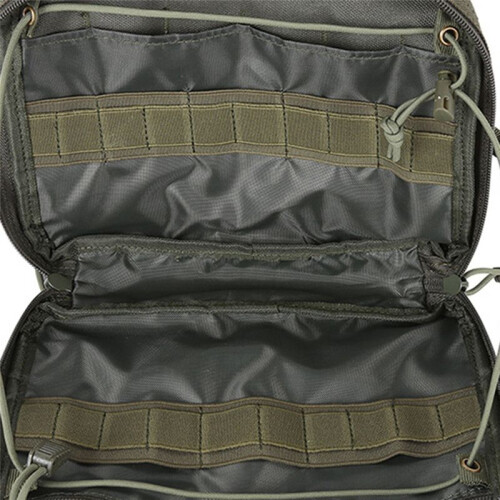Outdoor Admin Pouch 1000D  Nylon Utility Pouches Tools Bag Utility Pocket Black