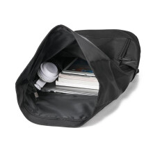 Roll-Top Shoulder Bag Business Leisure Bag Roll-Top Cover Shoulder Bag