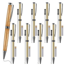 8pcs 7mm Trimline Twist Pen Slimline Twist Pen Kit with Replacement Lathe Turning Supplies for Wood Turning Crafts A