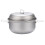 Titanium Camping Soeppanset Buiten Lichte Stoomboot met Stoomcompartiment 1