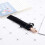 400 Stück Schwarzer Samt Stift Beutel Hülsen Halter Einzelner Stift Beutel Tasche Bleistift Beutel 5
