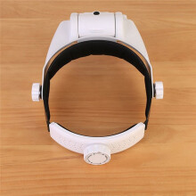 Kopfbandbrille, Lupe, Glas, LED-Lupen, 5 Einzelne Austauschbare Linsen für Werkzeugreparatur, Löten, Lesen, Juwelier