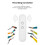 T4 AI Translator  Pen Wireless 40 Multi Languages -Compatible Portable Two-Way Real  Voice Black 1