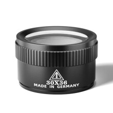 New Double-Lens 30x36mm Magnifying Glass for Precision Work Watch Magnifier Loupe, Coin Stamps, and Jewelry Loupe