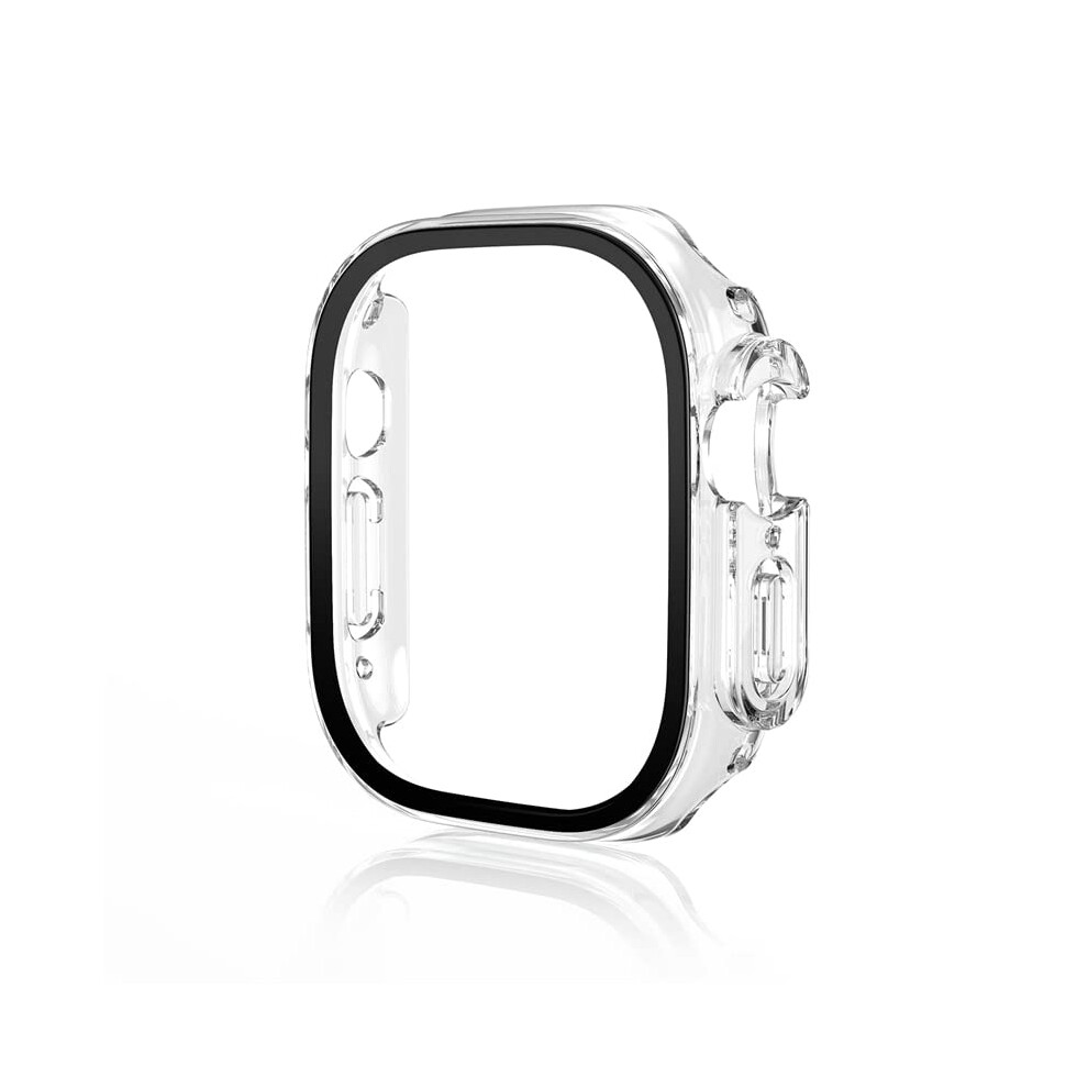 Screen Protector And Case For Apple Watch Ultra 49Mm, Tempered Glass Cover, Transparent Shockproof 9169991077406