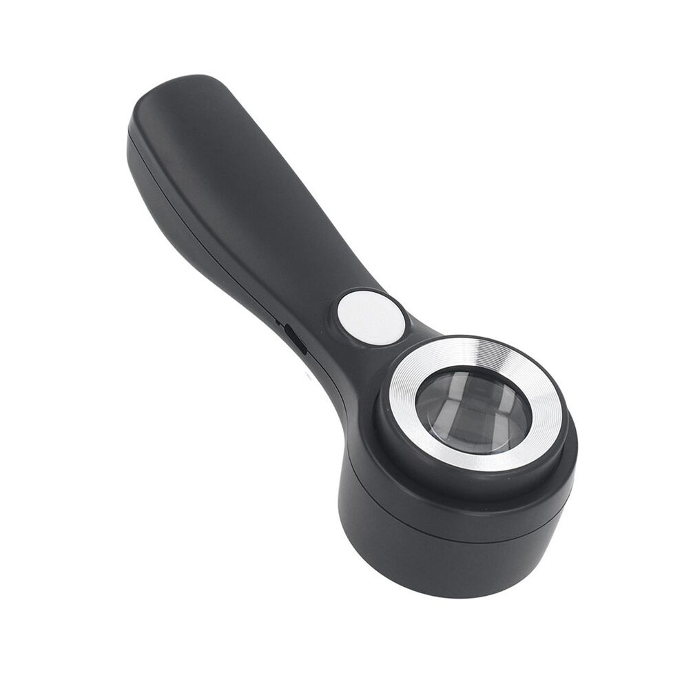 Photos - Other Office Equipment Magnifying Glass Handheld 60X Illuminated Magnifier USB Rechargeable LED Magnifying Glass for Outdoor Exploration