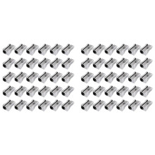 96 Pack Metal Pencil Sharpeners Bulk Handheld Silver Single Hole Aluminum Alloy Handheld Sharpener Manual Pencil
