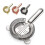 Cocktail Strainer Stainless Steel Hawthorne Bar Tool with Removable Spring and Precise Pour Control 1