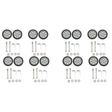 Rolos de Polia de Mala de Aeronaves 16X Acessórios de Bagagem Reparo 55X12mm de Peças Resistentes Ao Desgaste da Roda Silenciosa