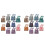 Grocery Bags Reusable Foldable 20 Pack Shopping Tote 50LBS Extra Large Ripstop Pattern Machine Washable Storage 1